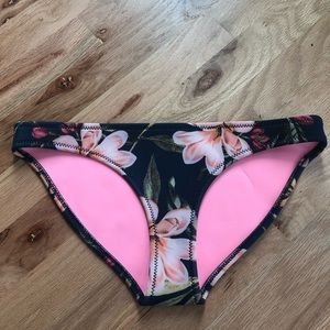 Triangl The Delilah blue neoprene bikini bottoms